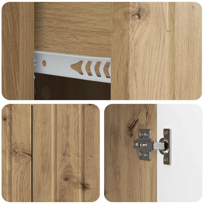 Bufet Stejar Artizanal 89 x 34,5 x 62 cm Lemn prelucrat - WALTI WALTI