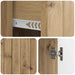 Bufet Stejar Artizanal 89 x 34,5 x 62 cm Lemn prelucrat - WALTI WALTI