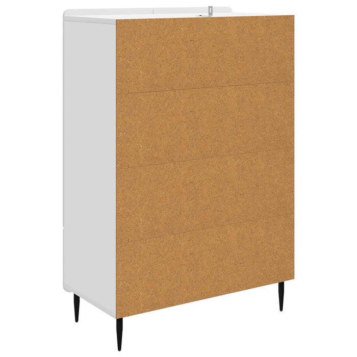 Bufet cu sertar Alb 66 x 34,5 x 97 cm Lemn prelucrat - WALTI WALTI