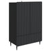 Bufet cu sertar Negru 66 x 34,5 x 97 cm Lemn prelucrat - WALTI WALTI
