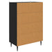 Bufet cu sertar Negru 66 x 34,5 x 97 cm Lemn prelucrat - WALTI WALTI