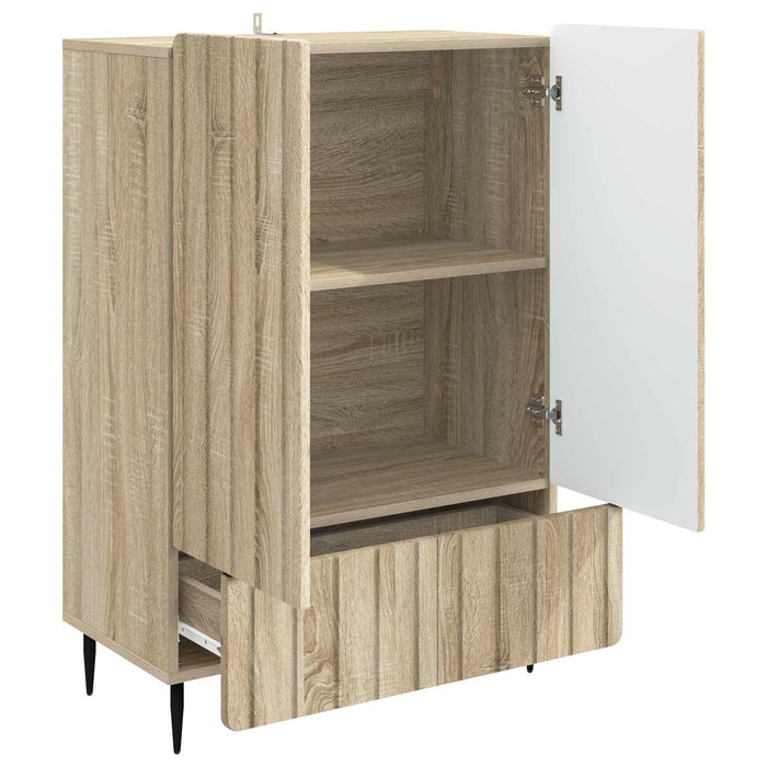 Bufet cu sertar Stejar Sonoma 66 x 34,5 x 97 cm Lemn prelucrat - WALTI WALTI
