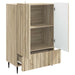 Bufet cu sertar Stejar Sonoma 66 x 34,5 x 97 cm Lemn prelucrat - WALTI WALTI