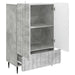 Bufet cu sertar Gri Beton 66 x 34,5 x 97 cm Lemn prelucrat - WALTI WALTI