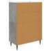 Bufet cu sertar Gri Beton 66 x 34,5 x 97 cm Lemn prelucrat - WALTI WALTI