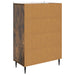 Bufet cu sertar Stejar fumuriu 66 x 34,5 x 97 cm Lemn prelucrat - WALTI WALTI