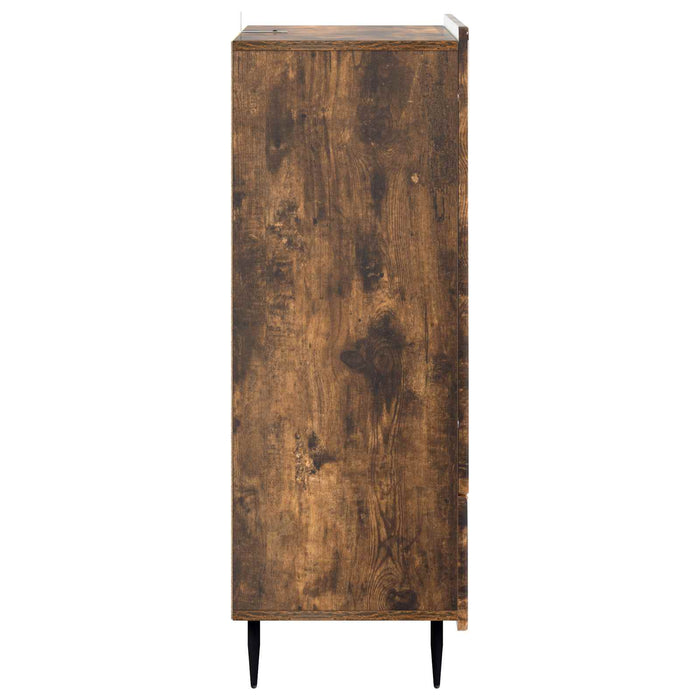 Bufet cu sertar Stejar fumuriu 66 x 34,5 x 97 cm Lemn prelucrat - WALTI WALTI