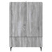 Bufet cu sertar Sonoma gri 66 x 34,5 x 97 cm Lemn prelucrat - WALTI WALTI
