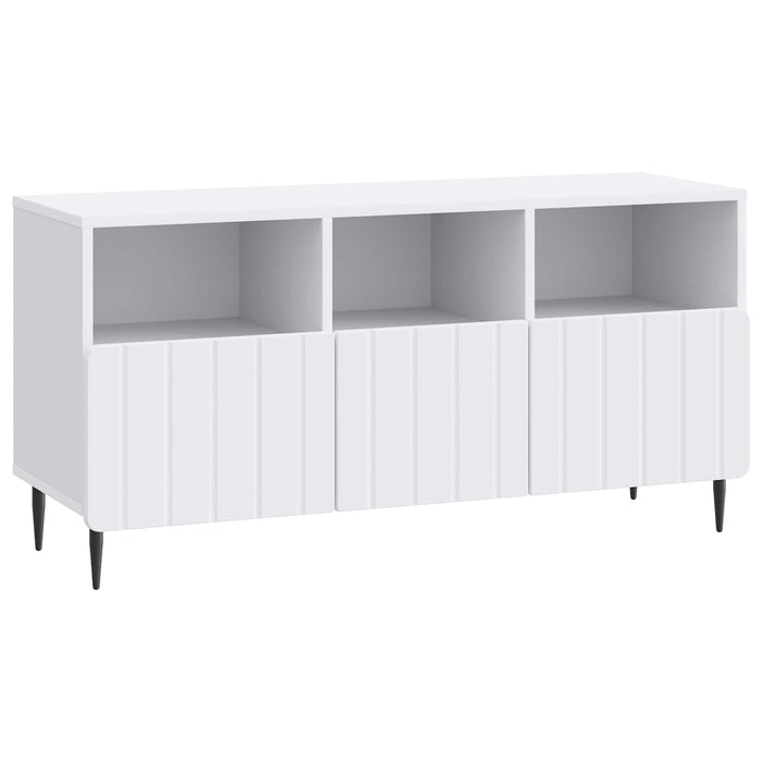 Cabinet TV cu sertar Alb 102 x 34,5 x 50 cm Lemn prelucrat - WALTI WALTI