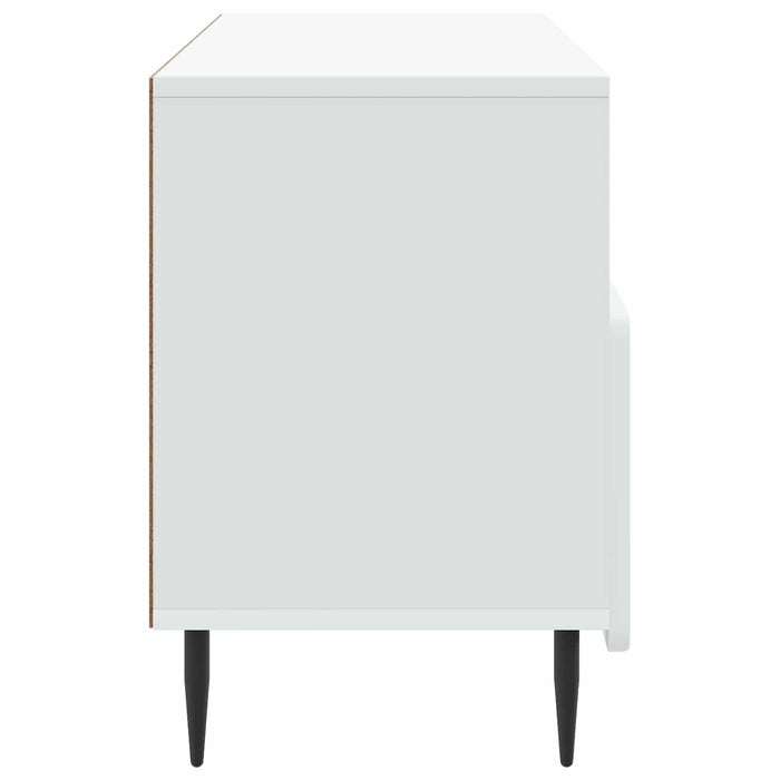 Cabinet TV cu sertar Alb 102 x 34,5 x 50 cm Lemn prelucrat - WALTI WALTI