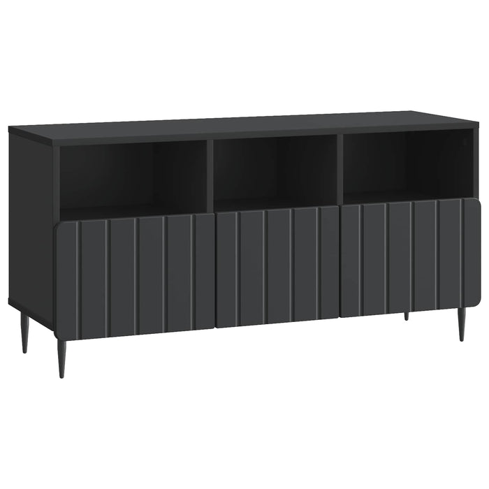 Cabinet TV cu sertar Negru 102 x 34,5 x 50 cm Lemn prelucrat - WALTI WALTI