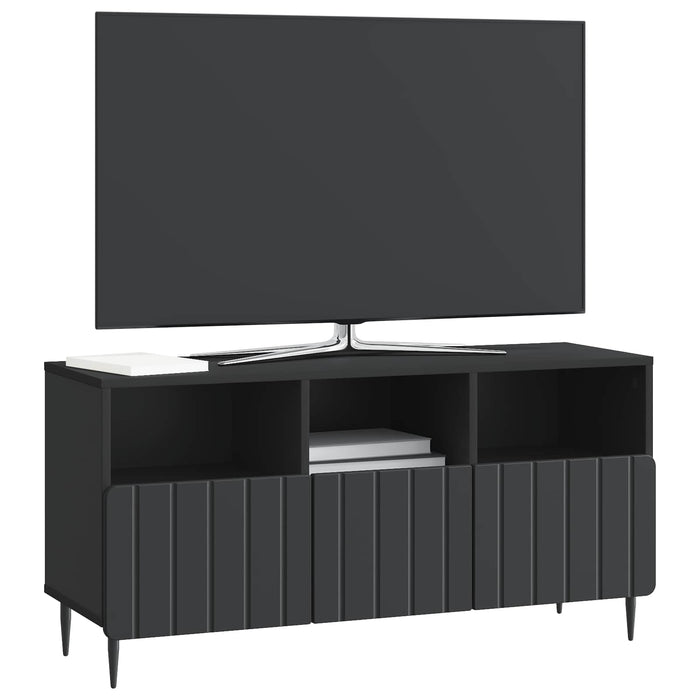 Cabinet TV cu sertar Negru 102 x 34,5 x 50 cm Lemn prelucrat - WALTI WALTI