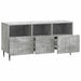 Cabinet TV Gri Beton 102 x 34,5 x 50 cm Lemn prelucrat - WALTI WALTI