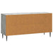 Cabinet TV Gri Beton 102 x 34,5 x 50 cm Lemn prelucrat - WALTI WALTI