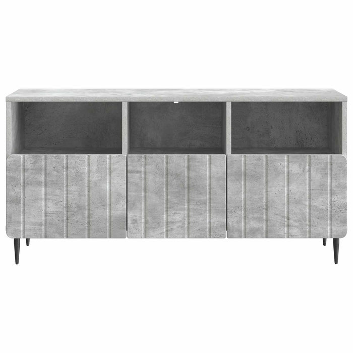 Cabinet TV Gri Beton 102 x 34,5 x 50 cm Lemn prelucrat - WALTI WALTI