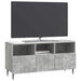 Cabinet TV Gri Beton 102 x 34,5 x 50 cm Lemn prelucrat - WALTI WALTI