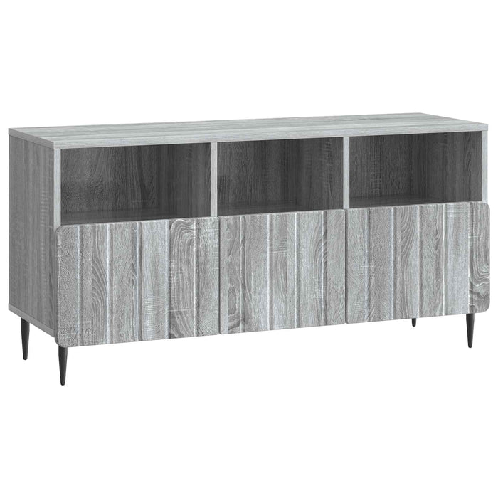 Cabinet TV Sonoma gri 102 x 34,5 x 50 cm Lemn prelucrat - WALTI WALTI