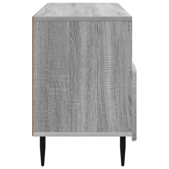 Cabinet TV Sonoma gri 102 x 34,5 x 50 cm Lemn prelucrat - WALTI WALTI