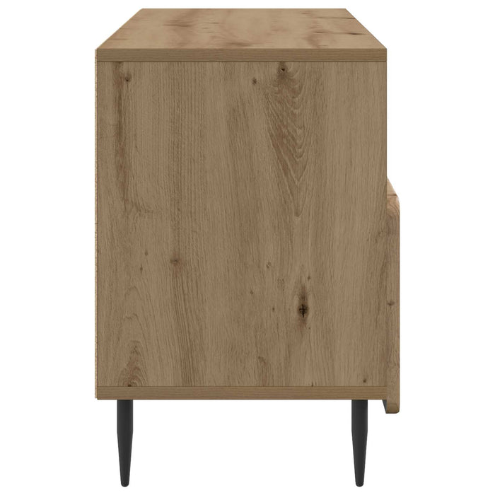 Cabinet TV Stejar Artizanal 102 x 34,5 x 50 cm Lemn prelucrat - WALTI WALTI