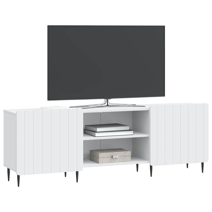Cabinet TV Alb 150 x 31 x 52 cm Lemn prelucrat - WALTI WALTI