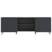 Cabinet TV Negru 150 x 31 x 52 cm Lemn prelucrat - WALTI WALTI