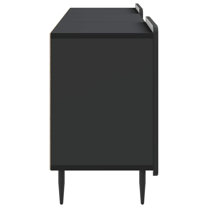 Cabinet TV Negru 150 x 31 x 52 cm Lemn prelucrat - WALTI WALTI