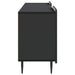 Cabinet TV Negru 150 x 31 x 52 cm Lemn prelucrat - WALTI WALTI