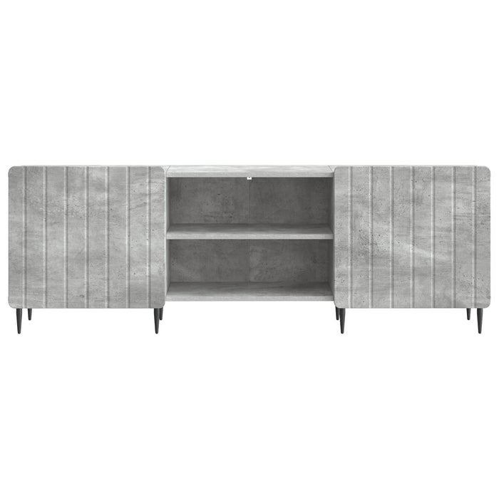 Cabinet TV Gri Beton 150 x 31 x 52 cm Lemn prelucrat - WALTI WALTI