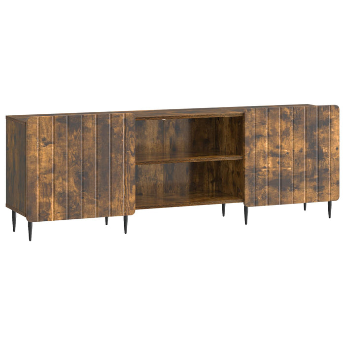 Cabinet TV Stejar fumuriu 150 x 31 x 52 cm Lemn prelucrat - WALTI WALTI