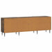 Cabinet TV Stejar fumuriu 150 x 31 x 52 cm Lemn prelucrat - WALTI WALTI