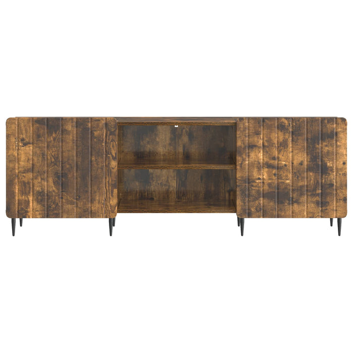 Cabinet TV Stejar fumuriu 150 x 31 x 52 cm Lemn prelucrat - WALTI WALTI