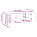 Cabinet TV Sonoma gri 150 x 31 x 52 cm Lemn prelucrat - WALTI WALTI