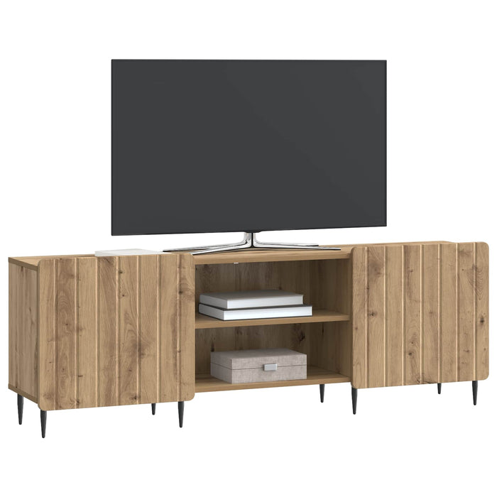 Cabinet TV Stejar Artizanal 150 x 31 x 52 cm Lemn prelucrat - WALTI WALTI
