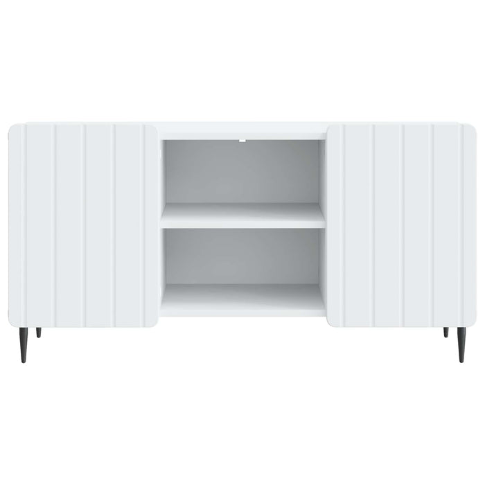 Cabinet TV Alb 102 x 34,5 x 52 cm Lemn prelucrat - WALTI WALTI