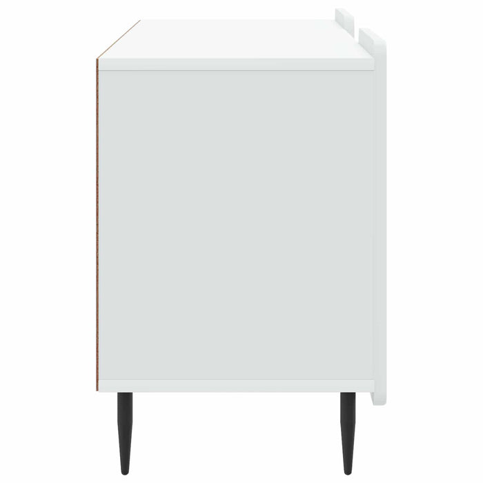Cabinet TV Alb 102 x 34,5 x 52 cm Lemn prelucrat - WALTI WALTI