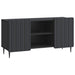 Cabinet TV Negru 102 x 34,5 x 52 cm Lemn prelucrat - WALTI WALTI