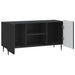 Cabinet TV Negru 102 x 34,5 x 52 cm Lemn prelucrat - WALTI WALTI