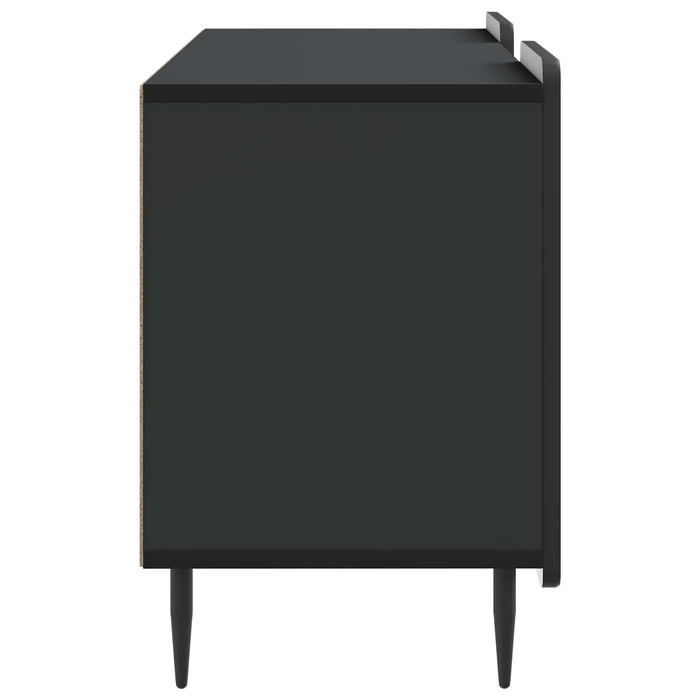 Cabinet TV Negru 102 x 34,5 x 52 cm Lemn prelucrat - WALTI WALTI