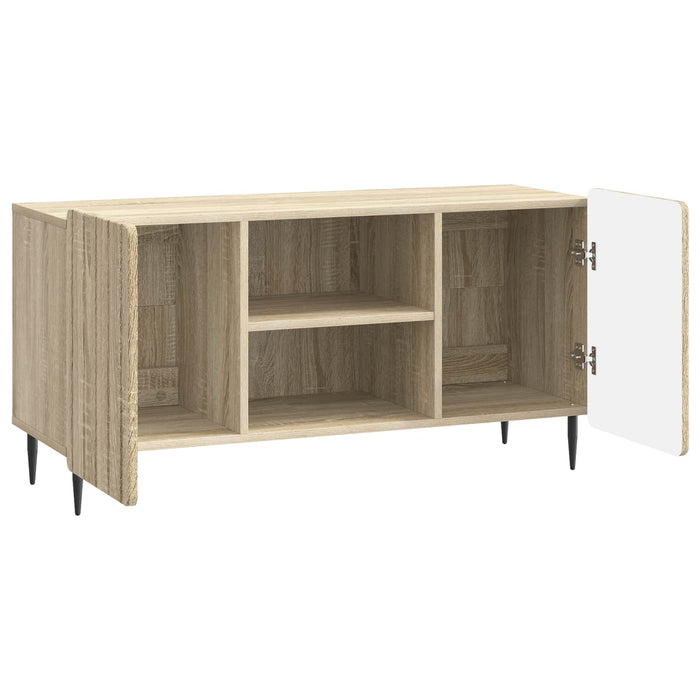 Cabinet TV Stejar Sonoma 102 x 34,5 x 52 cm Lemn prelucrat - WALTI WALTI