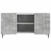 Cabinet TV Gri Beton 102 x 34,5 x 52 cm Lemn prelucrat - WALTI WALTI