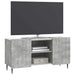 Cabinet TV Gri Beton 102 x 34,5 x 52 cm Lemn prelucrat - WALTI WALTI