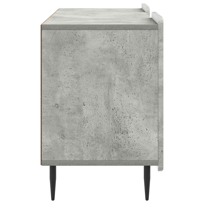 Cabinet TV Gri Beton 102 x 34,5 x 52 cm Lemn prelucrat - WALTI WALTI