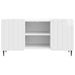 Cabinet TV Alb foarte lucios 102 x 34,5 x 52 cm Lemn prelucrat - WALTI WALTI