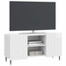 Cabinet TV Alb foarte lucios 102 x 34,5 x 52 cm Lemn prelucrat - WALTI WALTI