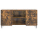 Cabinet TV Stejar fumuriu 102 x 34,5 x 52 cm Lemn prelucrat - WALTI WALTI