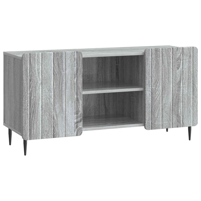 Cabinet TV Sonoma gri 102 x 34,5 x 52 cm Lemn prelucrat - WALTI WALTI