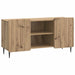 Cabinet TV Stejar Artizanal 102 x 34,5 x 52 cm Lemn prelucrat - WALTI WALTI