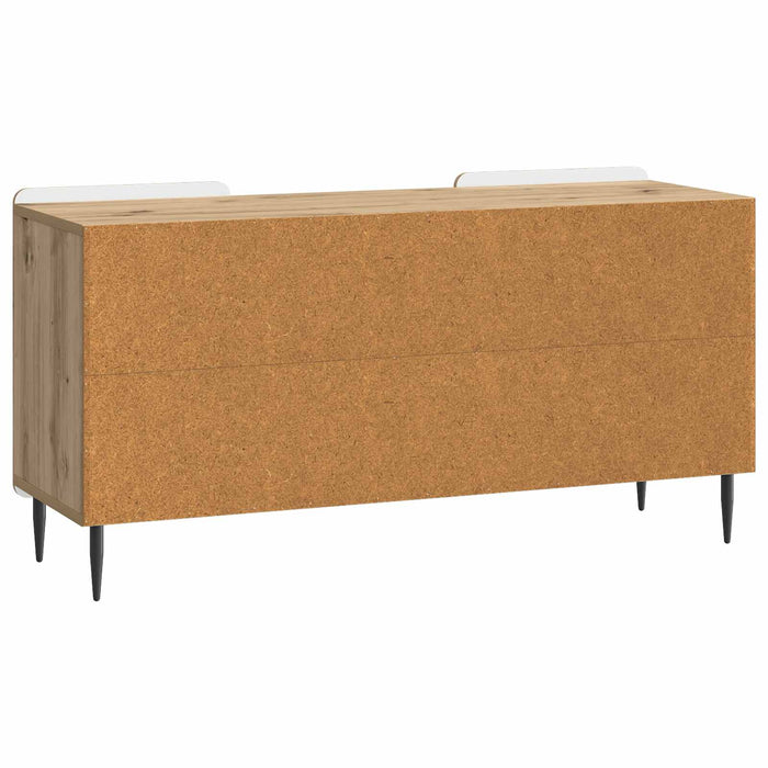 Cabinet TV Stejar Artizanal 102 x 34,5 x 52 cm Lemn prelucrat - WALTI WALTI