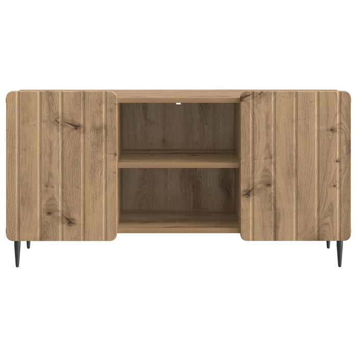 Cabinet TV Stejar Artizanal 102 x 34,5 x 52 cm Lemn prelucrat - WALTI WALTI