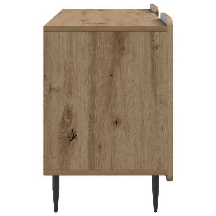 Cabinet TV Stejar Artizanal 102 x 34,5 x 52 cm Lemn prelucrat - WALTI WALTI